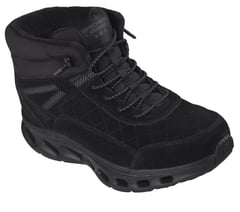 Skechers Slip-ins Waterproof: GO WALK Glide-Step 2.0 Boot - Cozy Fit Ascension — BLACK 4