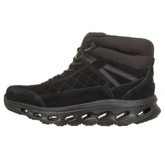Skechers Slip-ins Waterproof: GO WALK Glide-Step 2.0 Boot - Cozy Fit Ascension — BLACK 5
