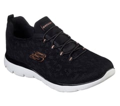 Summits - Leopard Spot — BLACK / ROSE GOLD 4