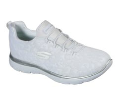 Summits - Leopard Spot — WHITE / SILVER 5