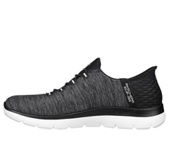 Skechers Slip-ins: Summits - Dazzling Haze — BLACK / WHITE 6