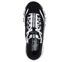 Skechers Slip-ins: D'Lites - New Classic — BLACK / WHITE 2