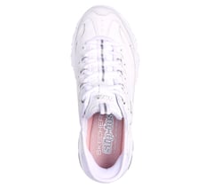 Skechers Slip-ins: D'Lites — WHITE / SILVER 2
