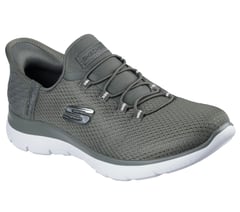 Skechers Slip-ins: Summits - Diamond Dream — OLIVE 4