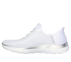 Skechers Slip-ins: Summits - Diamond Dream — WHITE / SILVER 5