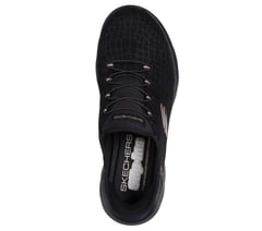 Skechers Slip-ins: Summits - Classy Night — BLACK / GOLD 2