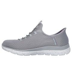 Skechers Slip-ins Waterproof: Summits - Best Choice — GRAY / AQUA 5