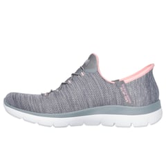 Skechers Slip-ins: Summits - Everyday Set — GRAY / CORAL 5