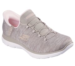 Skechers Slip-ins: Summits - Everyday Set — TAUPE / PINK 4