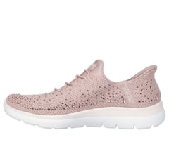 Skechers Slip-ins: Summits - Brilliant Shine — LIGHT MAUVE 5