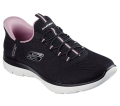 Skechers Slip-ins: Summits - Dream Chaser — BLACK / MAUVE 4