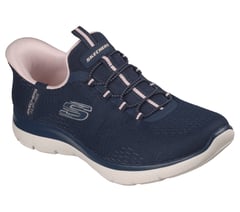 Skechers Slip-ins: Summits - Dream Chaser — NAVY / PINK 4