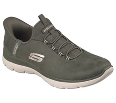 Skechers Slip-ins: Summits - True Stride — OLIVE 4