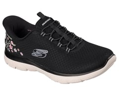Skechers Slip-ins: Summits - Spring Blossom — BLACK 4