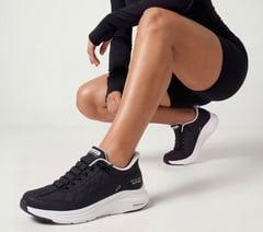 Skechers Slip-ins: Contour Foam — BLACK / WHITE 2