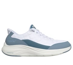 Skechers Slip-ins: Contour Foam — WHITE / LIGHT BLUE 1