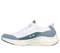 Skechers Slip-ins: Contour Foam — WHITE / LIGHT BLUE 5