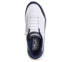 Skechers Slip-ins: Contour Foam — WHITE / NAVY 3