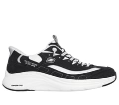 Skechers Slip-ins: Contour Foam - Cozy Fit Sweet Nostalgia — BLACK / WHITE 1
