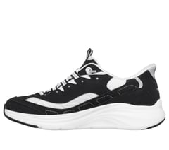 Skechers Slip-ins: Contour Foam - Cozy Fit Sweet Nostalgia — BLACK / WHITE 5