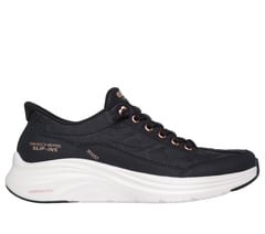Skechers Slip-ins: Contour Foam - Cozy Fit Golden Hour — BLACK / ROSE GOLD 1