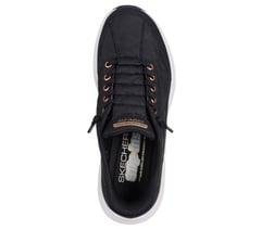 Skechers Slip-ins: Contour Foam - Cozy Fit Golden Hour — BLACK / ROSE GOLD 2
