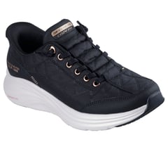 Skechers Slip-ins: Contour Foam - Cozy Fit Golden Hour — BLACK / ROSE GOLD 4