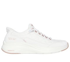 Skechers Slip-ins: Contour Foam - Cozy Fit Golden Hour — WHITE / ROSE GOLD 1