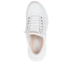 Skechers Slip-ins: Contour Foam - Cozy Fit Golden Hour — WHITE / ROSE GOLD 2
