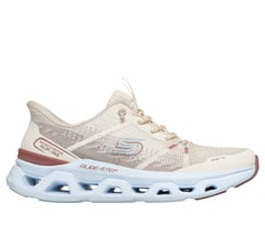 Skechers Slip-ins: Glide-Step Altus - Fast Lane — NATURAL / LIGHT BLUE 1