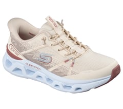 Skechers Slip-ins: Glide-Step Altus - Fast Lane — NATURAL / LIGHT BLUE 4