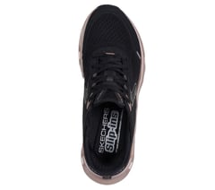 Skechers Slip-ins: Glide-Step Altus - Starlight Shine — BLACK / ROSE GOLD 2