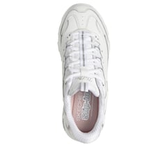 Skechers Slip-ins: D'Lites - Winning Choice — WHITE / SILVER 2