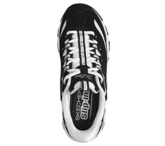 Skechers Slip-ins: D'Lites - Fan Girl — BLACK / WHITE 2