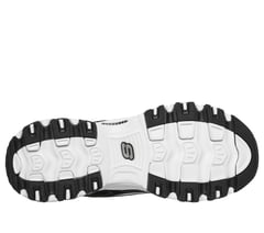 Skechers Slip-ins: D'Lites - Fan Girl — BLACK / WHITE 3