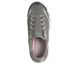 Skechers Slip-ins: D'Lites - Classic Comeback — GRAY / LIGHT PINK 2