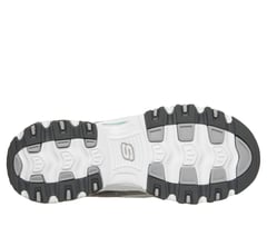 Skechers Slip-ins: D'Lites - Classic Comeback — GRAY / LIGHT PINK 3