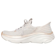 Skechers Slip-ins Relaxed Fit: D'Lux Vapor - Evening Glowing — NATURAL / GOLD 5