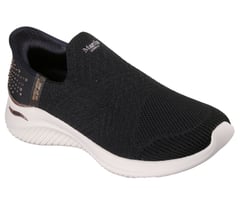 Skechers Slip-ins Martha Stewart: Arch Fit Ultra Flex 3.0 - Brilliant Diamond — BLACK / ROSE GOLD 4
