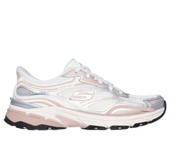 Skechers Slip-ins: Stamina Sport — WHITE / SILVER / PINK 1