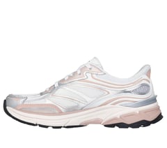 Skechers Slip-ins: Stamina Sport — WHITE / SILVER / PINK 5