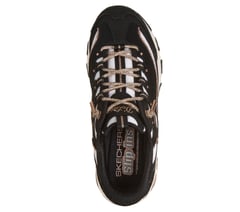 Skechers Slip-ins: D'Lites - Show Time — BLACK / ROSE GOLD 2