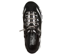 Skechers Slip-ins: D'Lites - Show Time — BLACK / WHITE 2