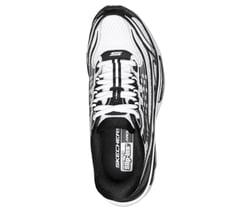 Skechers Slip-ins: Arch Fit D'Lites 330 - Modern Retro — WHITE / BLACK 2