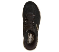 Skechers Slip-ins: Arch Fit Summits - Luxe Leopard — BLACK / GOLD 2