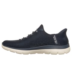 Skechers Slip-ins: Arch Fit Summits - Luxe Leopard — NAVY / SILVER 5