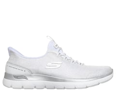 Skechers Slip-ins: Arch Fit Summits - Diamond Grace — WHITE / SILVER 1