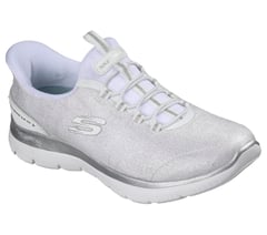 Skechers Slip-ins: Arch Fit Summits - Diamond Grace — WHITE / SILVER 4