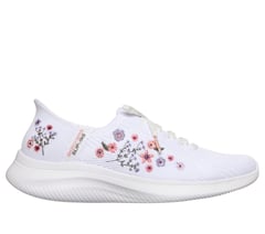 Skechers Slip-ins: Ultra Flex 4.0 - Sweet Petals — WHITE 1