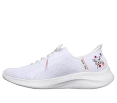 Skechers Slip-ins: Ultra Flex 4.0 - Sweet Petals — WHITE 6